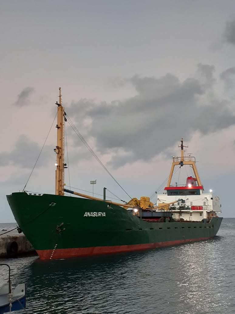 MV Anasurya at Port
